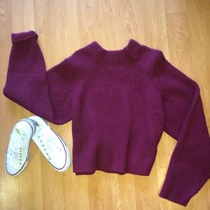 NWOT H&M crop sweater